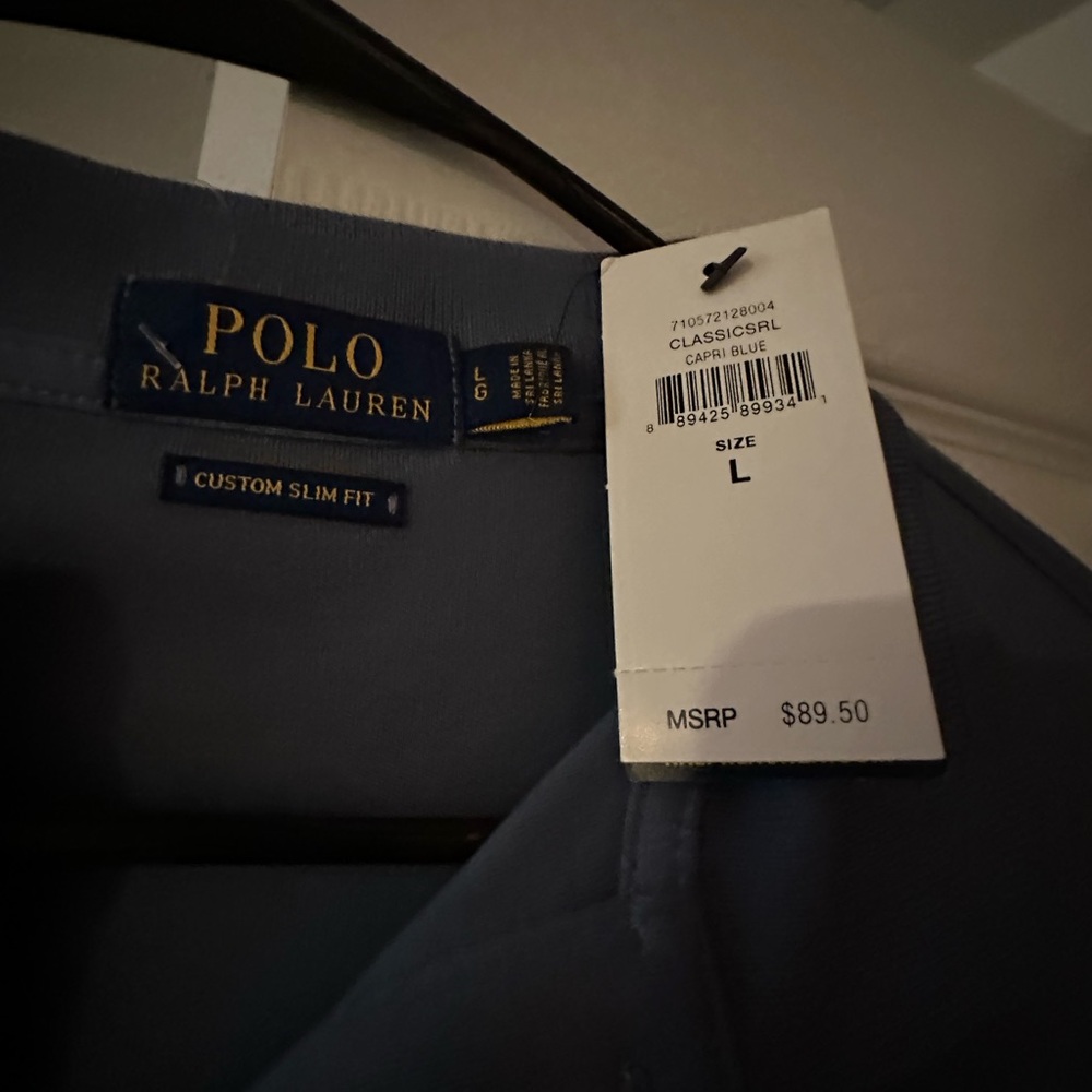 Polo by Ralph Lauren Classic Blue Men's Shirt